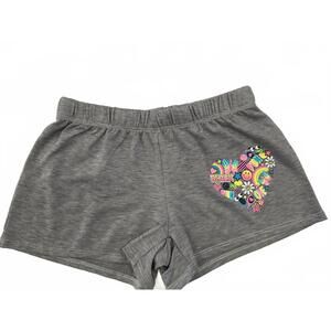NEW FIREHOUSE girls' heart short in grey